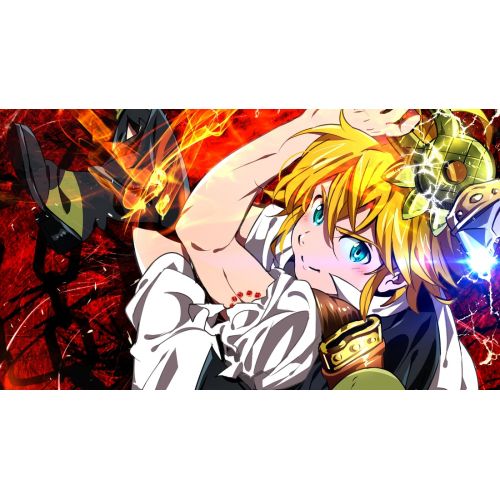 Nanatsu No Taizai Anime Posteri Nanatsu No Taizai anime posteri, anime karakterlerini yüksek çözünürlüklü kanvas baskıda