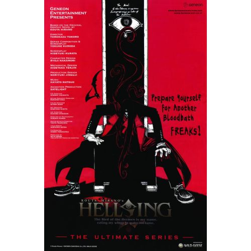 Hellsing Anime Manga Posteri