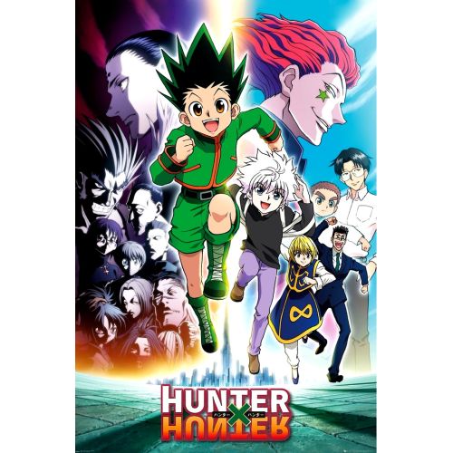 Hunter X Hunter Anime Manga Poster The Hunter X Hunter Anime Manga Poster features vibrant colors and dynamic artwork showcasing