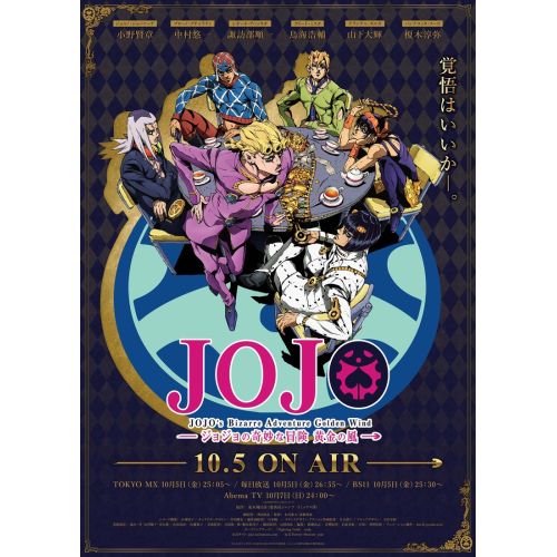 Jojo's Bizarre Adventure Anime Manga Posteri Jojo's Bizarre Adventure Anime Manga Posteri