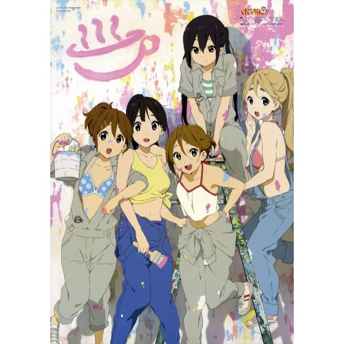 K On Poster 2 K-On Poster 2 features the main characters from the beloved anime series, including Yui Hirasawa, Mio Akiyama