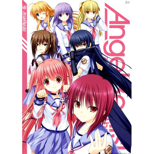 Angel Beats Anime Manga Posteri Angel Beats Anime Manga Posteri