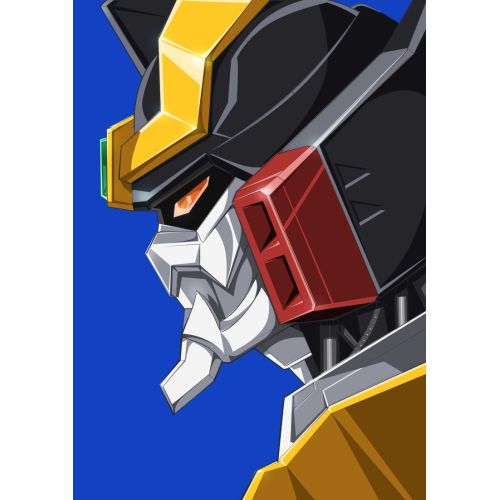 Gaogaigar Posteri 4 Gaogaigar Posteri 4, ünlü anime serisi Gaogaigarın karakterlerini ve mekanlarını resmeden yüksek