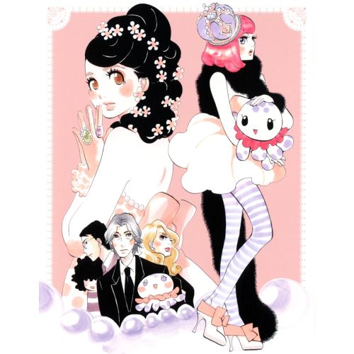 Princess Jellyfish Posteri 3 Princess Jellyfish Poster 3, üç farklı renkte Ana karakter Tsukimi Kurashitayı özel olarak
