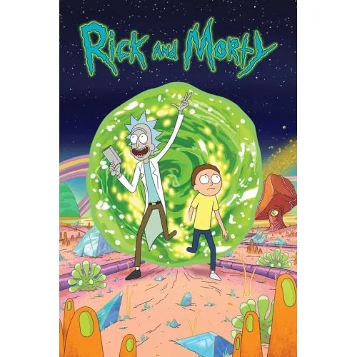 Rick And Morty Anime Posteri Rick and Morty anime posteri, popüler animasyon dizisinin karakterlerini ve özgün tasarımını