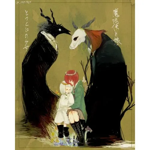 The Ancient Magus Bride Posteri 4 Anime Poster Anime, manga posteri afişi baskısı satışı, yüksek çözünürlüklü resim