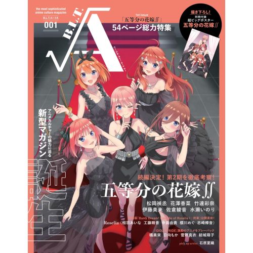 The Quintessential Quintuplets Anime Manga Poster The Quintessential Quintuplets Anime Manga Poster