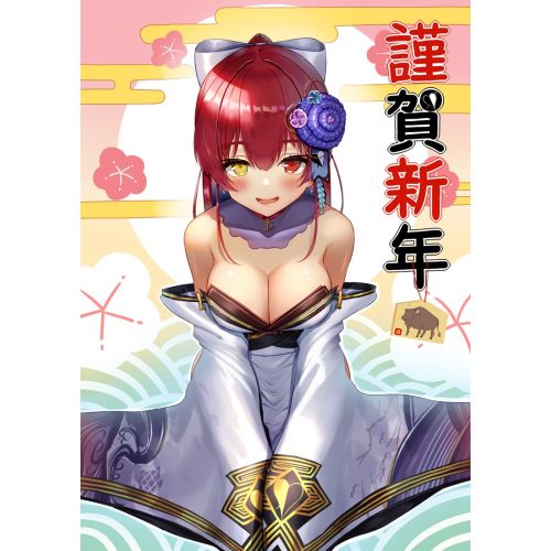 Houshou Marine Hololive Anime Manga Posteri Houshou Marine Hololive Anime Manga Posteri