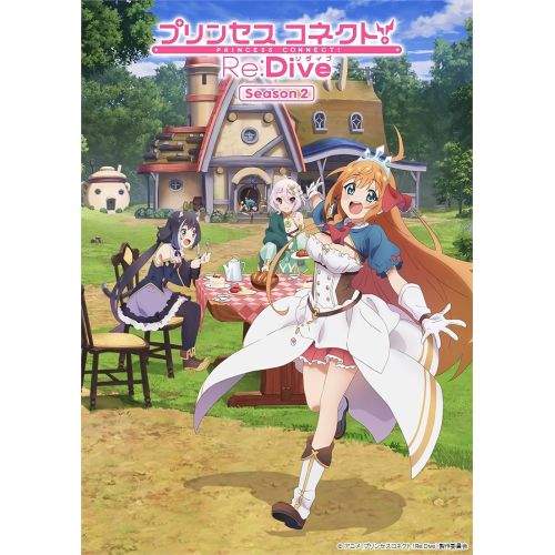 Princess Connect Anime Manga Posteri