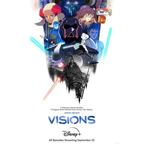 Star Wars, Visions Anime Manga Posteri Anime Poster Anime, manga posteri afişi baskısı satışı, yüksek çözünürlüklü
