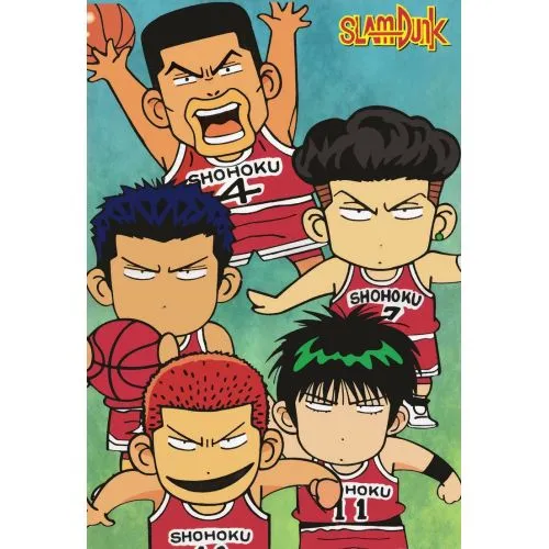 Slam Dunk Posteri 7 Slam Dunk Posteri 7, popüler anime serisi olan Slam Dunkın karakterlerini ve sahnelerini içeren bir