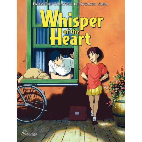 Whisper Of The Heart Poster 3 Whisper of the Heart Poster 3 features the main characters Shizuku and Seiji standing close
