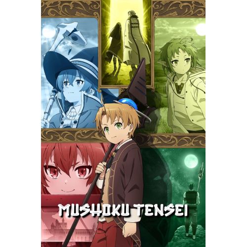 Mushoku Tensei Anime Manga Posteri Mushoku Tensei Anime Manga Posteri