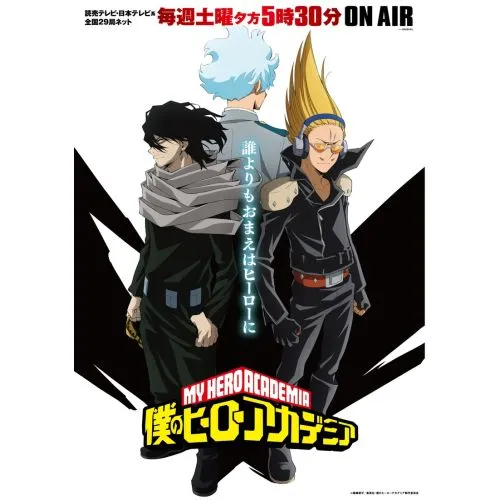 My Hero Academia Poster 11 My Hero Academia Poster 11 features artwork from the popular anime series. The poster showcases main