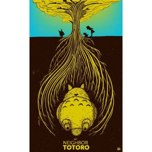 My Neighbor Totoro Posteri 5 My Neighbor Totoro Posteri 5