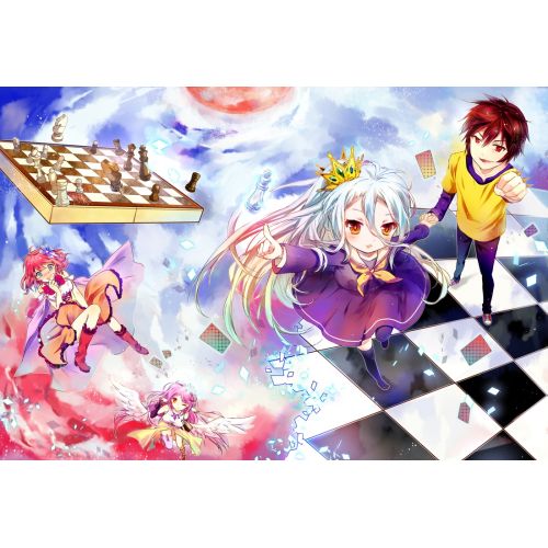 No Game No Life Posteri 2 No Game No Life Posteri 2
