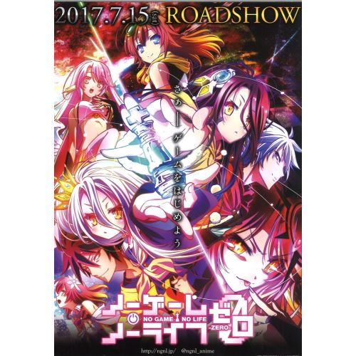 No Game No Life Poster 7 No Game No Life Poster 7 features vibrant colors, intricate art style, and main characters Shiro and