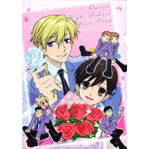 Ouran High School Host Club Posteri 2 Anime Ouran High School Host Club Posteri 2 Ouran High School Host Club Posteri 2, popüler anime serisi Ouran High School Host Clubun
