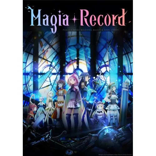 Puella Magi Madoka Magica Poster 6 Puella Magi Madoka Magica Poster 6 features vibrant artwork of the main characters in a