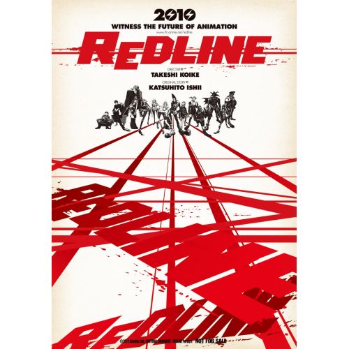 Redline Poster 2 Redline Poster 2 features stunning artwork depicting the thrilling and high-speed world of the Redline anime.