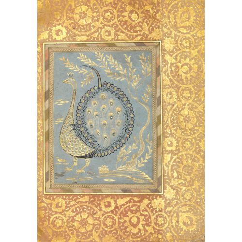 Calligraphic Composition In Shape Of Peacock Elevate your space with the grace of Islamic Art. Explore canvas, posters, and fine