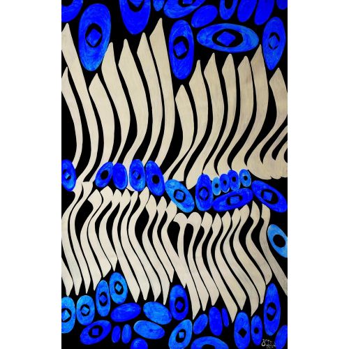 Charles Hossein Zenderoudi, Dje Dja Djou Elevate your space with the grace of Islamic Art. Explore canvas, posters, and fine art
