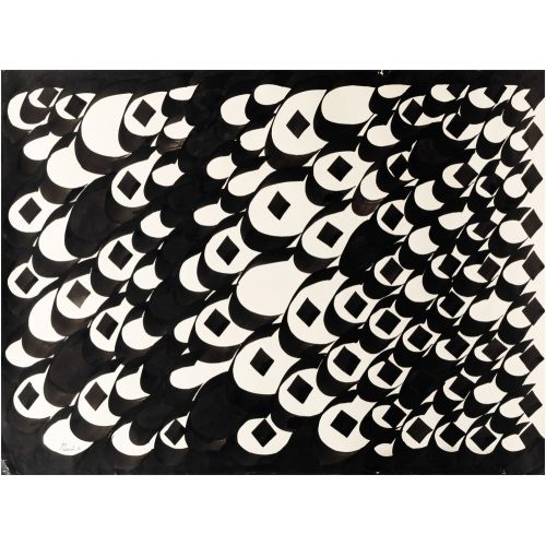 Charles Hossein Zenderoudi, Untitled 6 Elevate your space with the grace of Islamic Art. Explore canvas, posters, and fine art