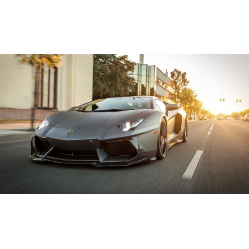 Siyah Lamborghini Aventador Car Poster The Siyah Lamborghini Aventador car poster features a sleek and stylish design of the