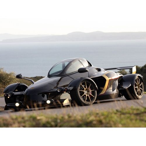Tramontana Black Sports Car Poster Tramontana Black Sports Car Poster
