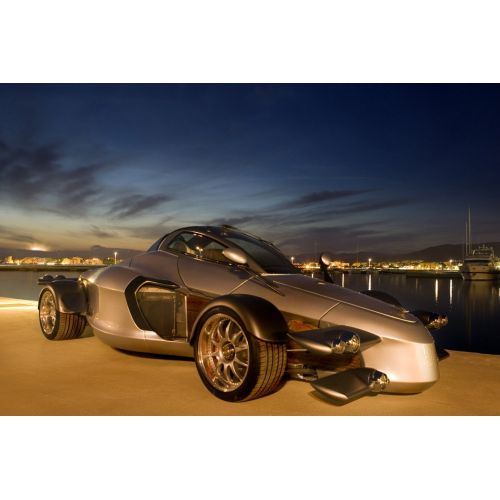 Tramontana Black Sports Car Poster 2 Tramontana Black Sports Car Poster 2