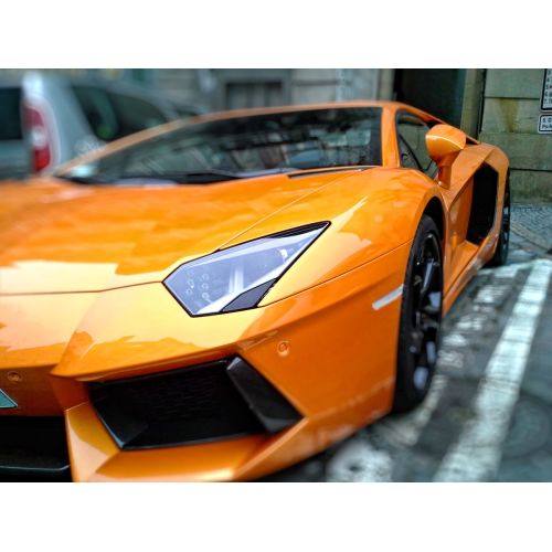 Turuncu Lamborghini Araba Posteri Turuncu Lamborghini Araba Posteri