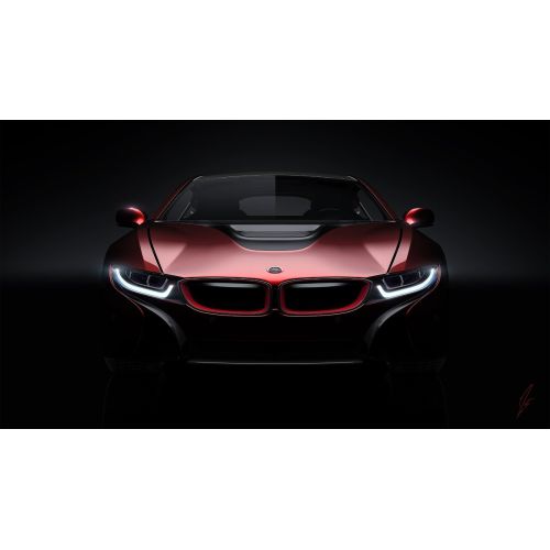 Bmw İ8 Concept Araba Posteri Bmw İ8 Concept Araba Posteri