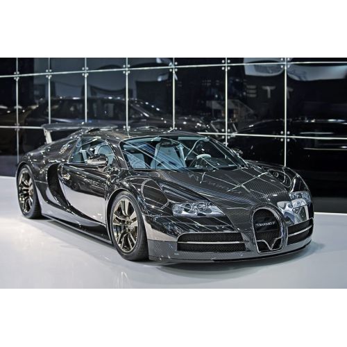 Bugatti Veyron Mansory Car Poster The Bugatti Veyron Mansory car poster features a high-resolution image of the luxurious and