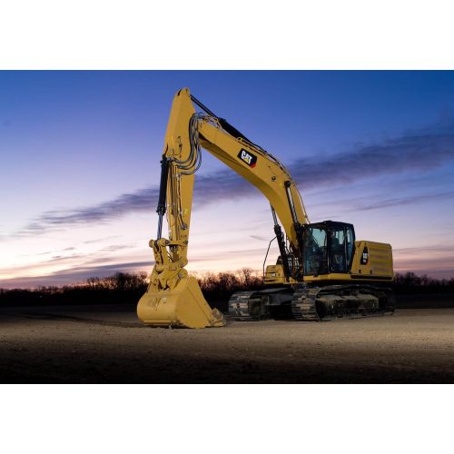 Cat Excavator Heavy Equipment Poster Cat Excavator Heavy Equipment Poster