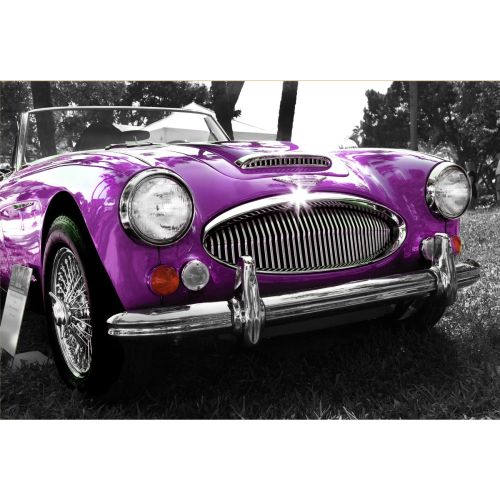 Austin Mor Retro Araba Posteri Austin Mor Retro Araba Posteri