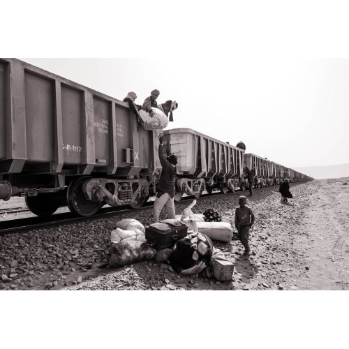 Moritanya Iron Ore Treni Posteri Moritanya Iron Ore Treni Posteri