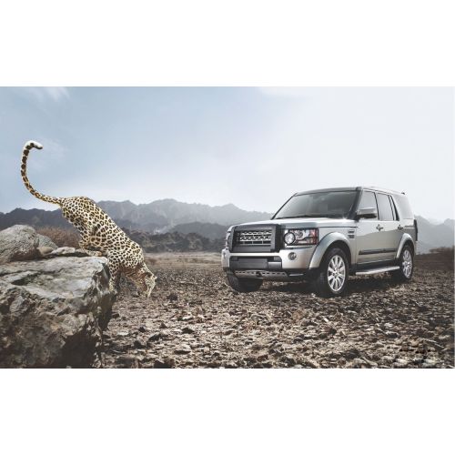 Land Rover Ve Leopar Otomobil Posteri Land Rover Ve Leopar Otomobil Posteri