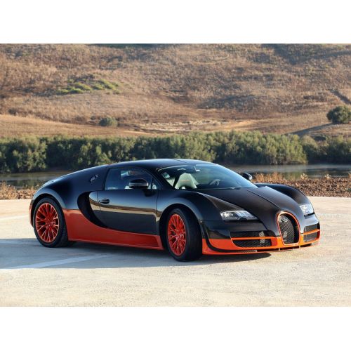 Bugatti Veyron Orange Sport Araba Posteri Bugatti Veyron Orange Sport Araba Posteri