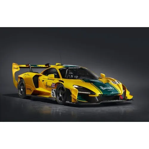 Mclaren Senna Gtr Lm 825 Harrods Car Poster The McLaren Senna GTR LM 825 Harrods Car Poster features a stunning image of the