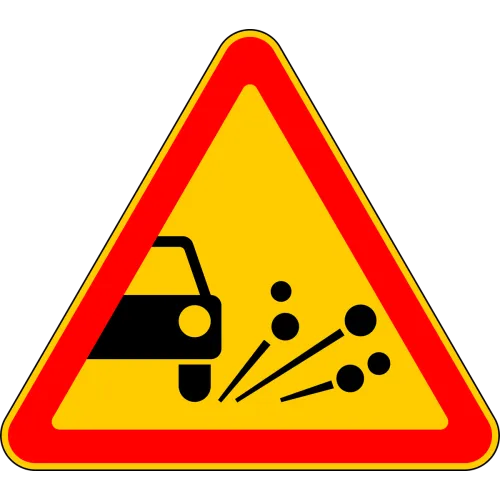 Mıcırlı Trafik Yol İşareti Posteri Mıcırlı Trafik Yol İşareti Posteri, trafik güvenliği için önemli bir uyarıyı