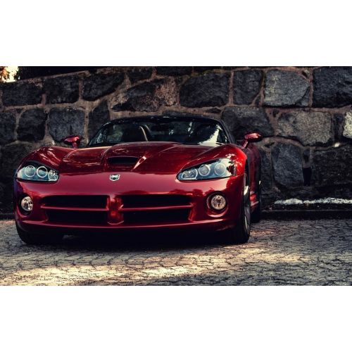 Dodge Viper Araba Posteri Dodge Viper araba postersi, yüksek kaliteli kanvas baskı ve yüksek çözünürlüklü bir resim
