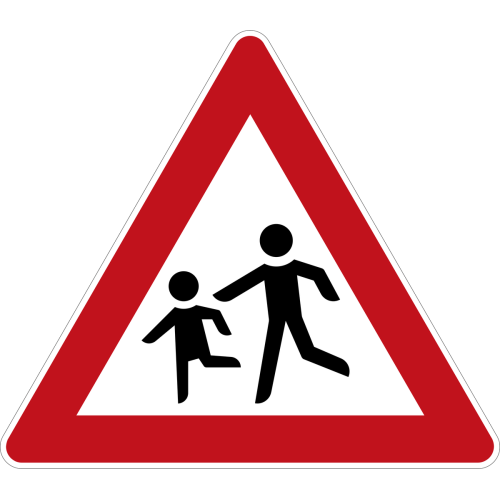 Yaya Yol Ver Trafik Yol Işareti Posteri Yaya Yol Ver Trafik Yol Işareti Posteri