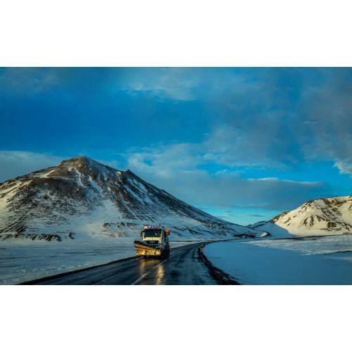 Snow Plough Vehicle Poster Snow Plough Vehicle Poster