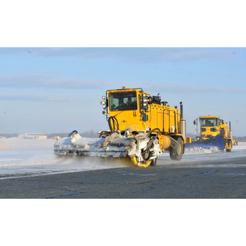 Snow Removal Vehicle Poster The Snow Removal Vehicle Poster features a high-quality image of a specialized vehicle equipped for