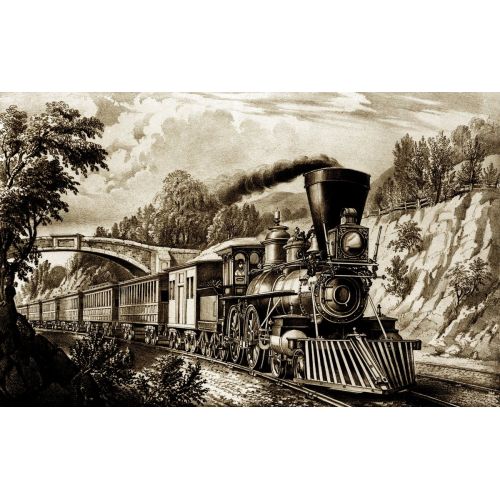 Buharlı Tren Posteri Buharlı Tren Posteri