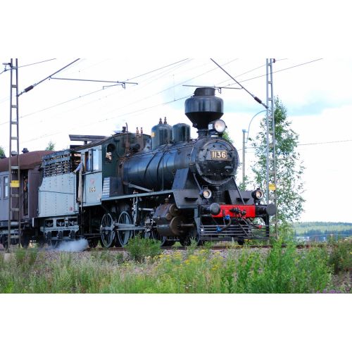 Tk3 Steam Locomotive Poster The Tk3 Steam Locomotive Poster features a detailed illustration of the classic locomotive. The