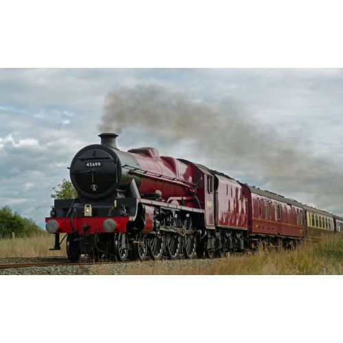 Train Galatea Passing Bates Mill Poster Train Galatea Passing Bates Mill Poster