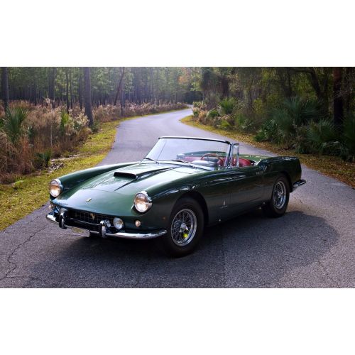 Ferrari Superamerica Car Poster The Ferrari Superamerica car poster features a high-resolution image of the sleek and stylish