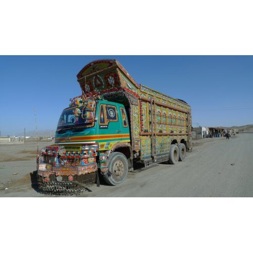 Truck Balochistan Poster Truck Balochistan Poster