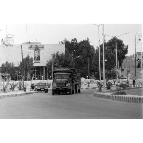 Truck In Tadmur Poster Truck In Tadmur Poster